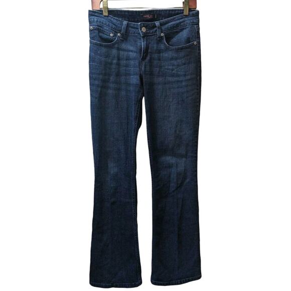 Levis 528 Curvy Cut Cowgirl Jeans 7 Juniors Blue Bootcut Stretch Denim VTG Y2K - Picture 11 of 11